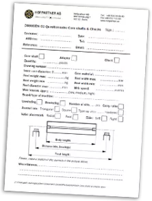 Questionnaire core shafts